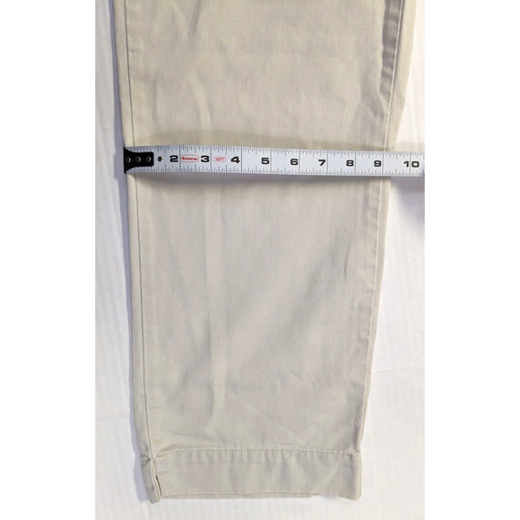 Ralph Lauren Sport Chino Women Size 6 Beige Straight Leg Pants - Picture 10 of 11